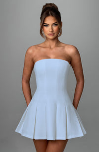 Esme | Flared Strapless Mini Dress