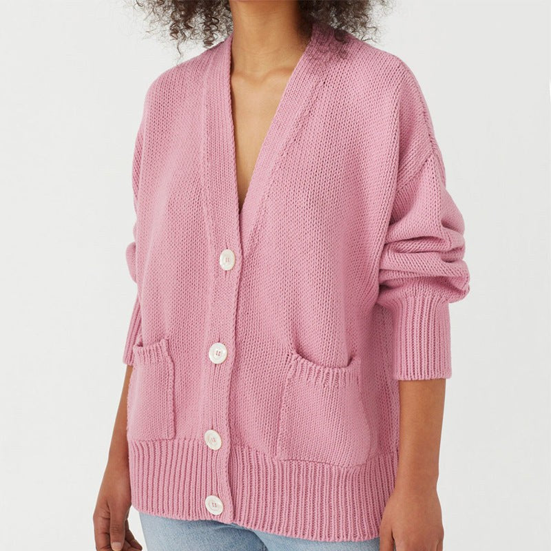Esme Knit Cardigan in Pink