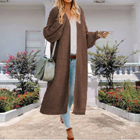 Esme Knit Coat with Pockets in Caramel