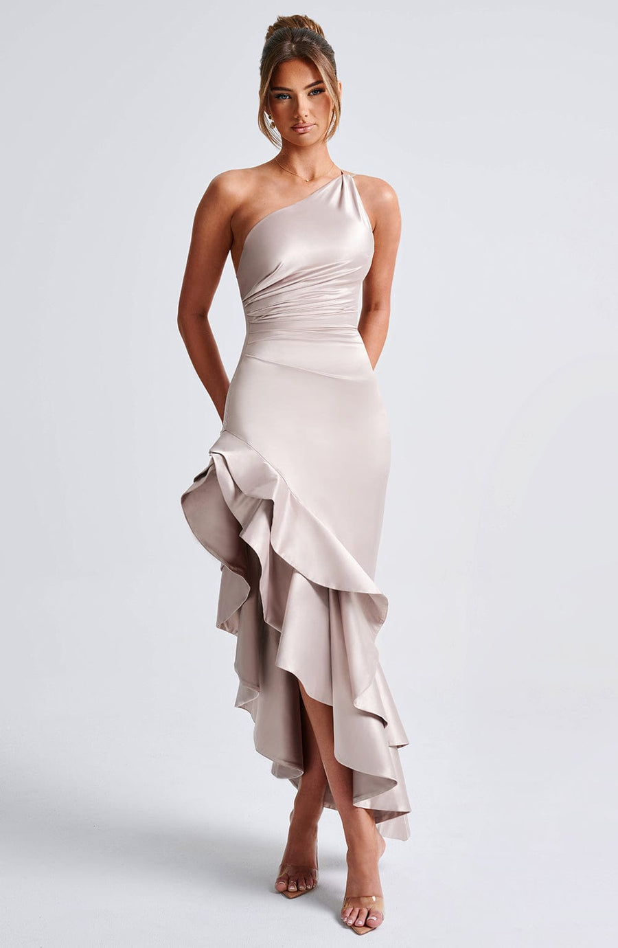 Lucienne Maxi Dress – Champagne