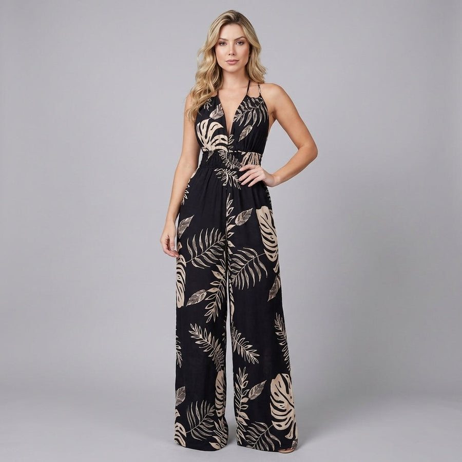 Estella Halter Slit Maxi Dress in Noir