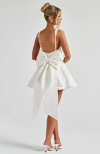 Estelle | Bow Mini Dress