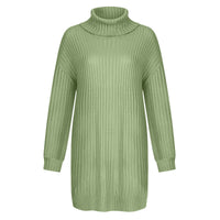 Estelle Casual Knit Sweater in Grass Green