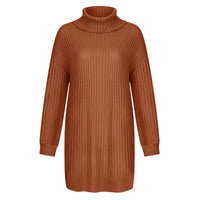 Estelle Casual Knit Sweater in Ziegelrot