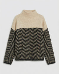 Estelle Elegant Sweater in Beige
