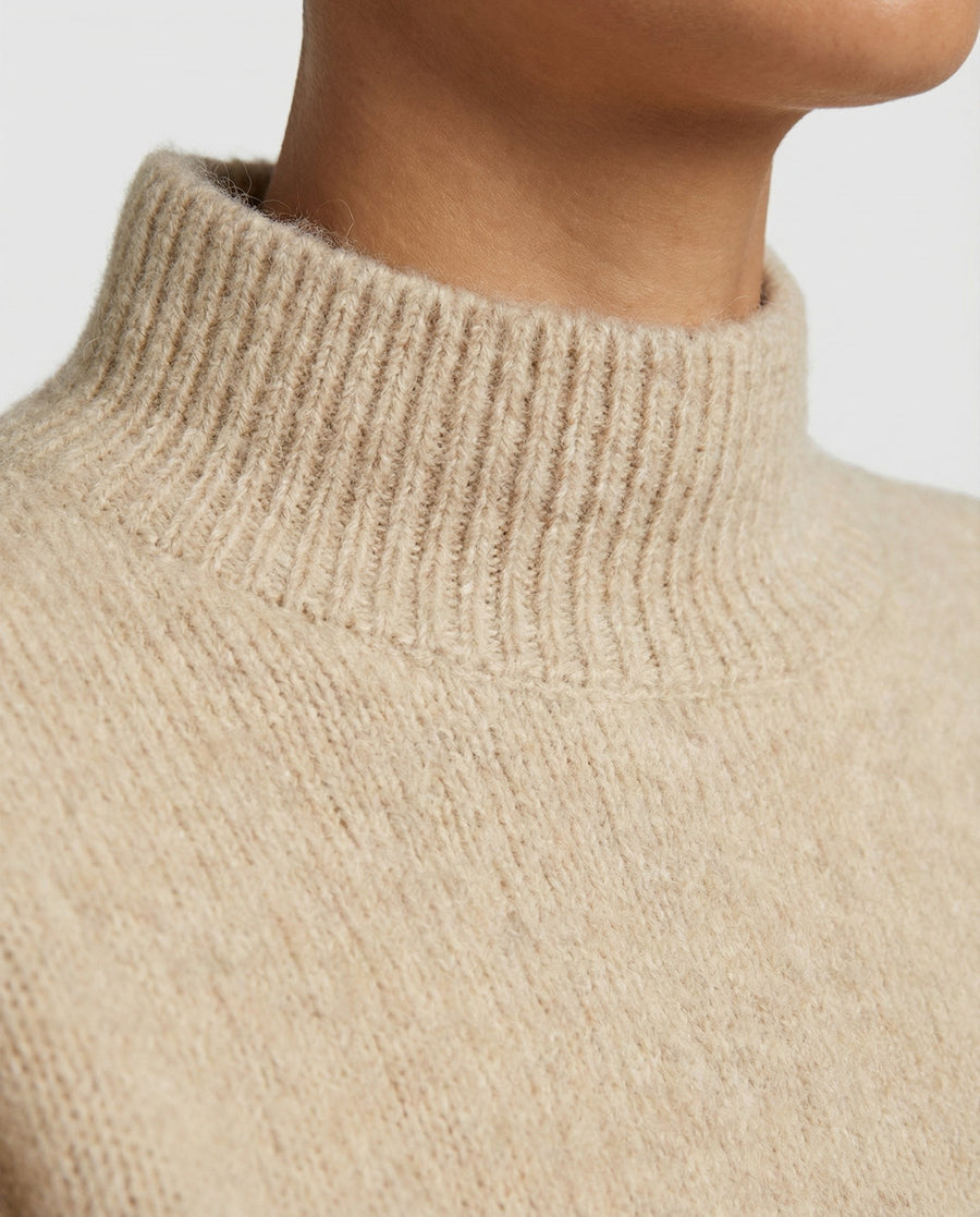 Estelle Elegant Sweater in Beige
