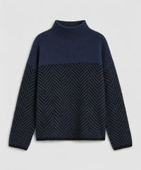 Estelle Elegant Sweater in Blue