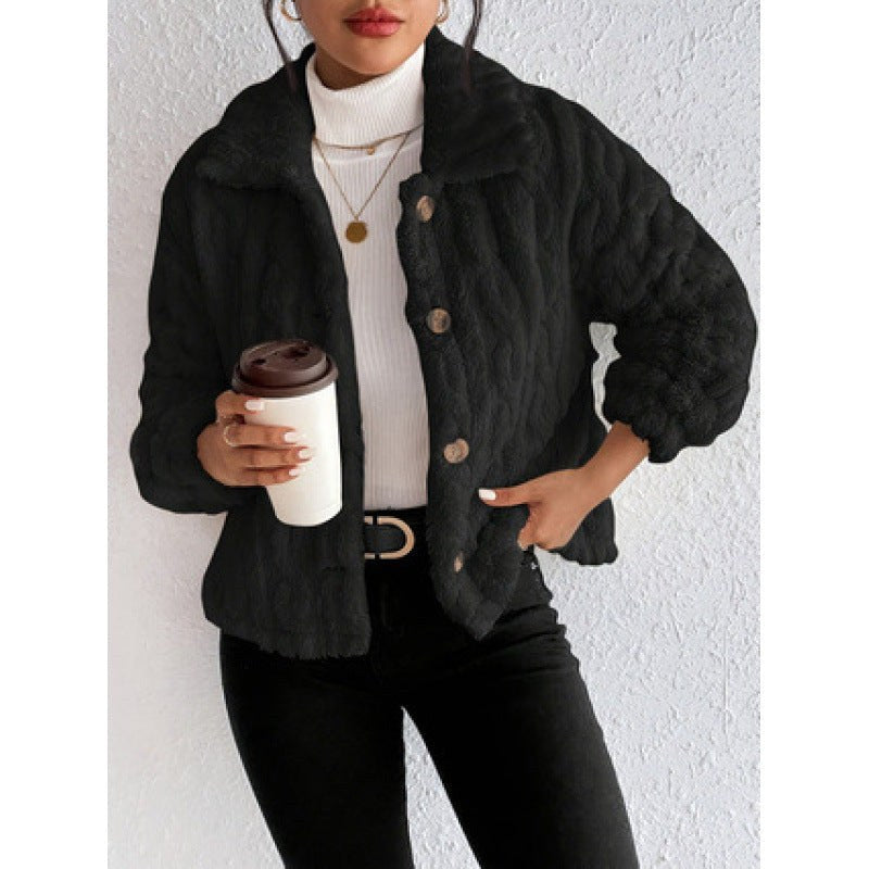Estelle Jacket with Oversized in Black