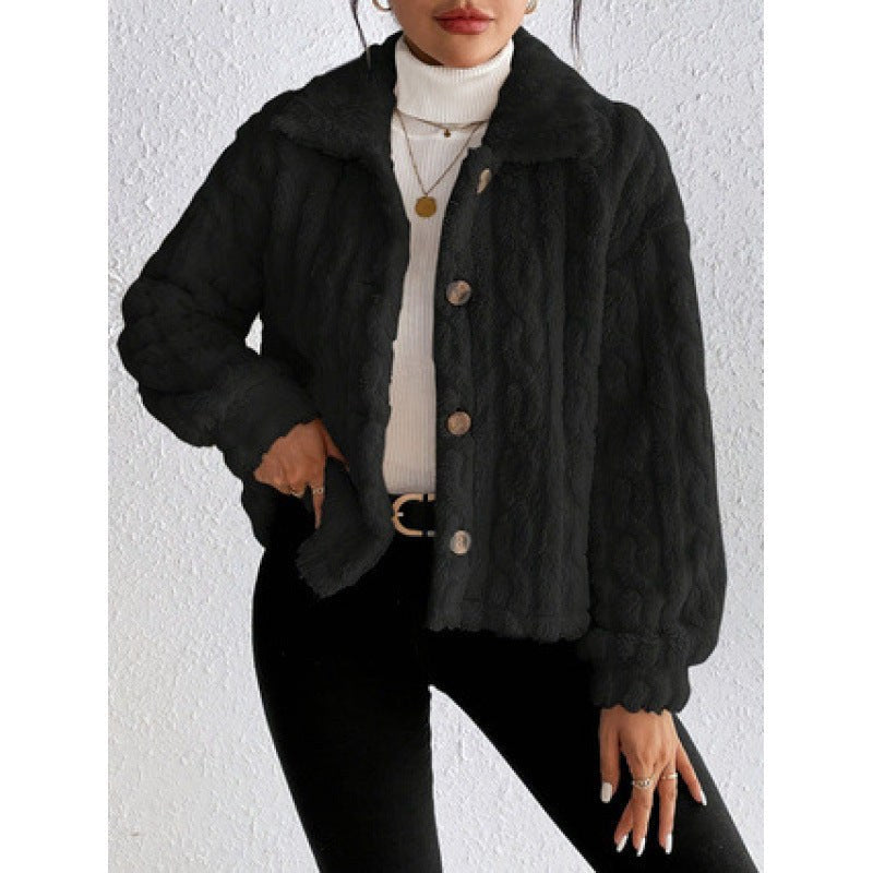 Estelle Jacket with Oversized in Black