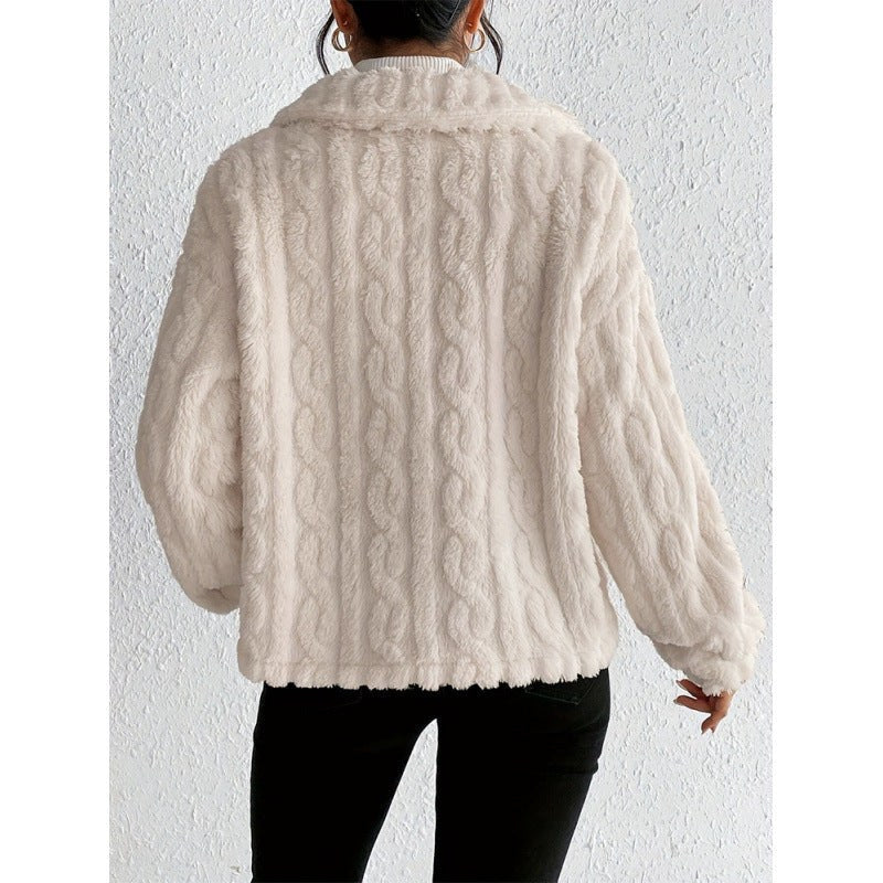 Estelle Jacket with Oversized in White