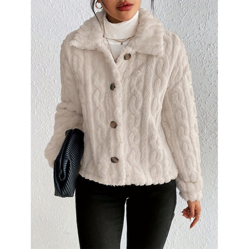 Estelle Jacket with Oversized in White