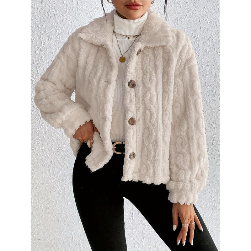 Estelle Jacket with Oversized in White