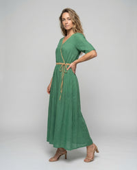 Estelle Linen Maxi Dress