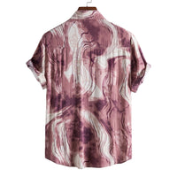 Estelle Shirt with Short Sleeve in Red