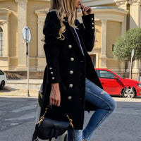 Esther Elegant Coat in Black