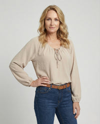 Esther Linen Blouse