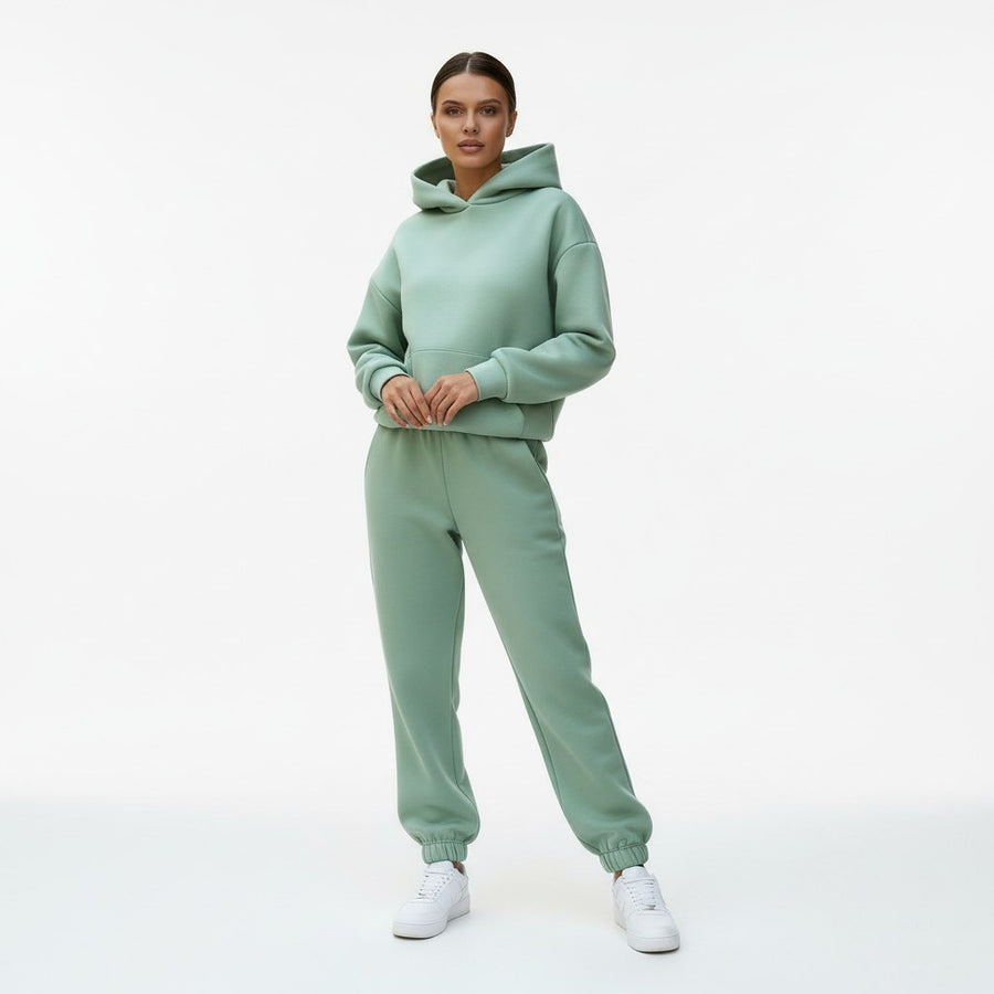 Esther Warm Set in Light Green