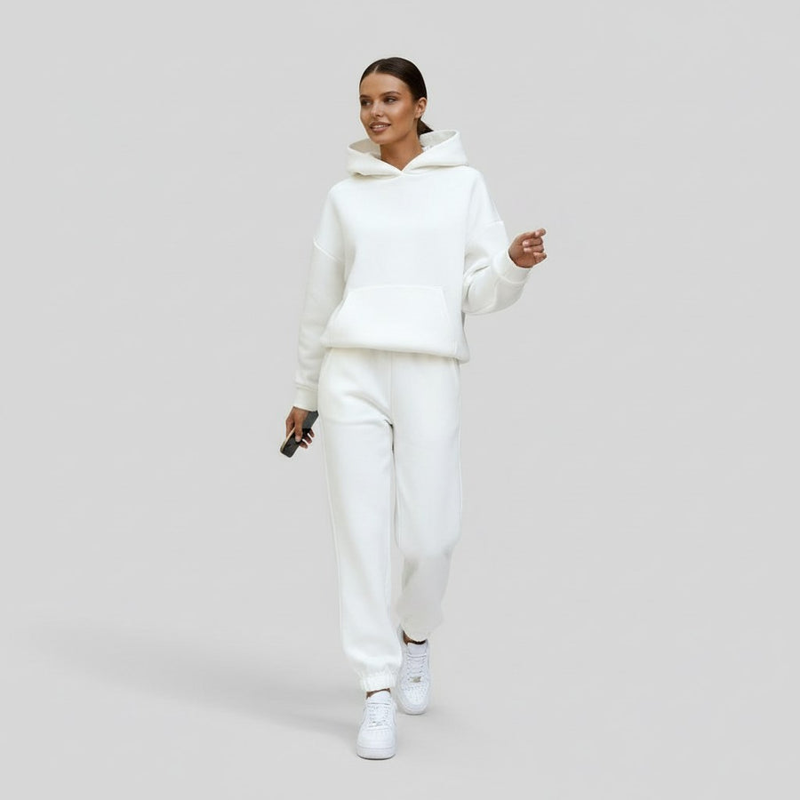 Esther Warm Set in White