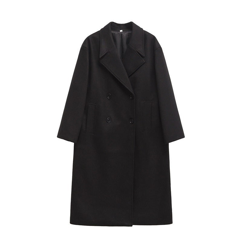 Etta Elegant Coat in Black