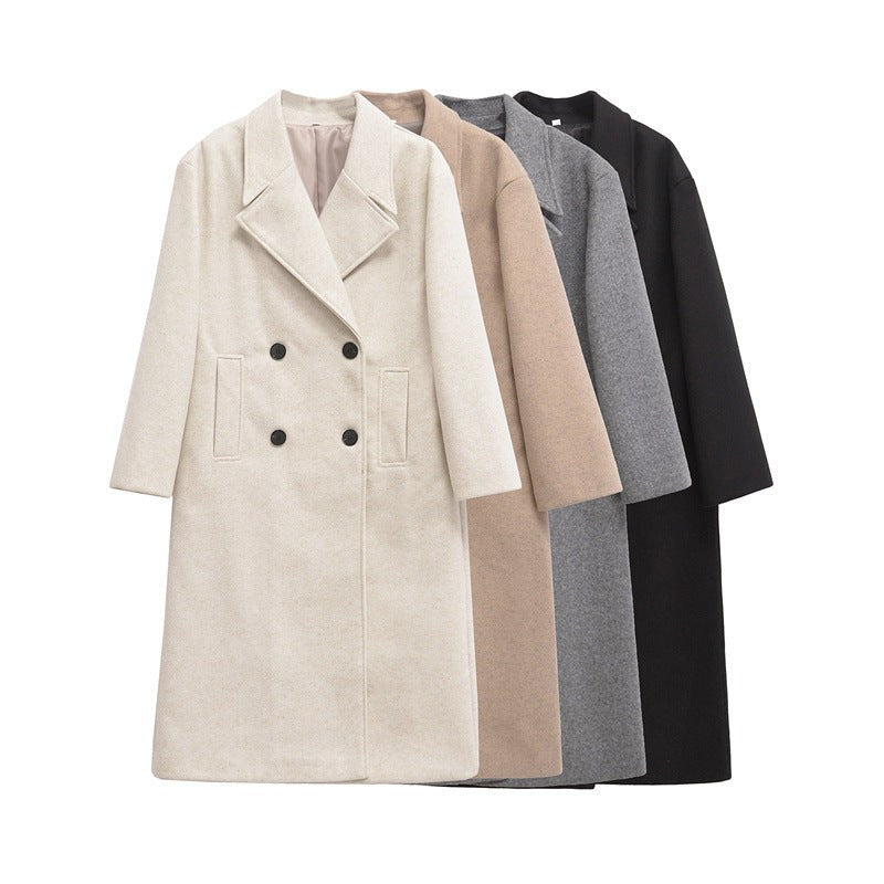Etta Elegant Coat in Grey