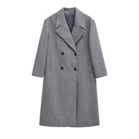 Etta Elegant Coat in Grey