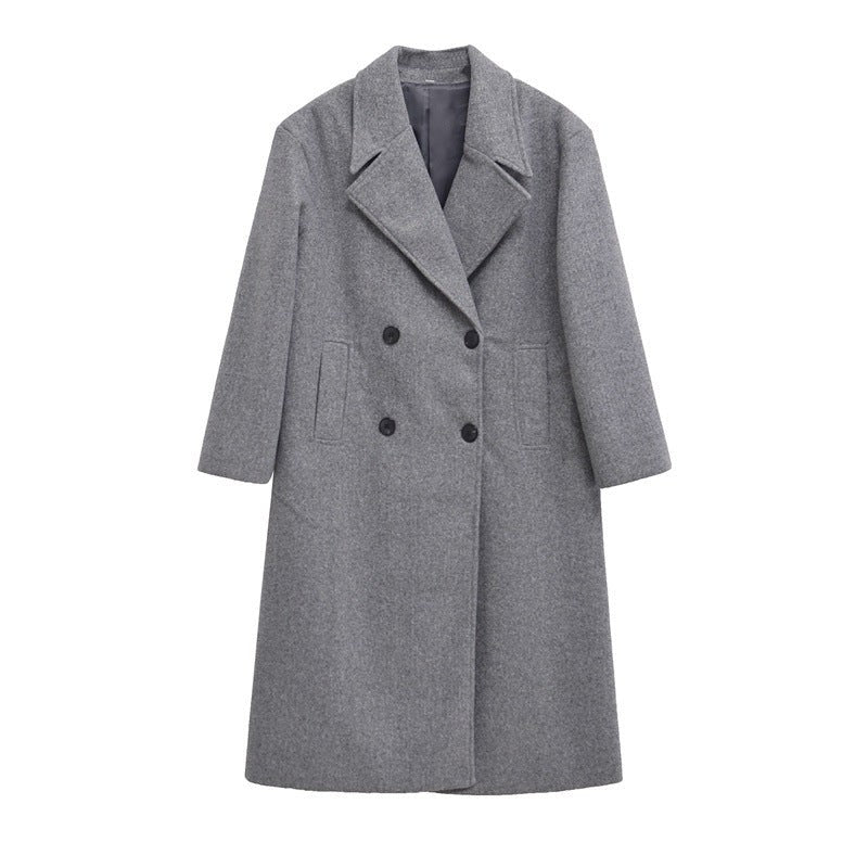 Etta Elegant Coat in Grey