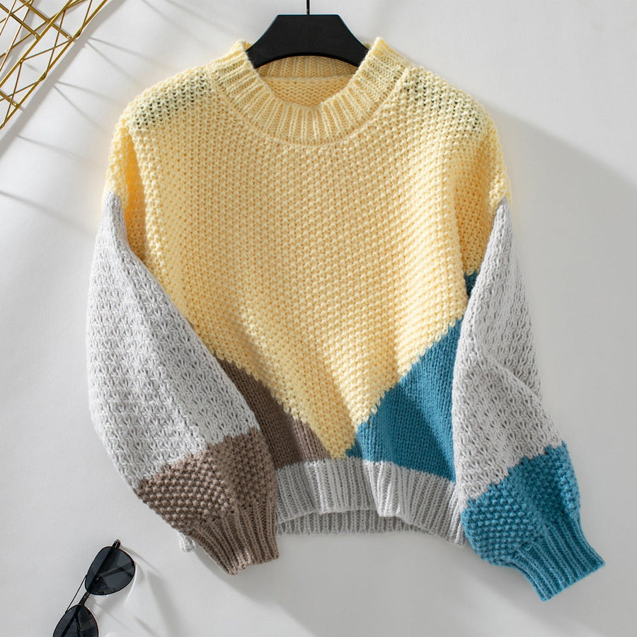 Etta Knit Sweater in Yellow