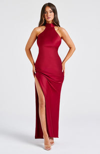 Sloane Maxi Dress – Wine