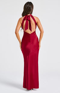 Sloane Maxi Dress – Wine