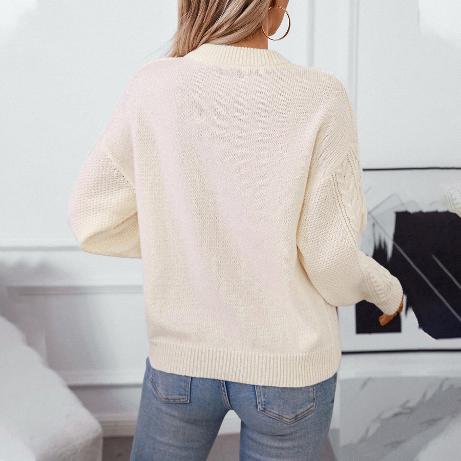 Eulalia Knit Sweater with Crew Neck