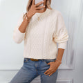 Eulalia Knit Sweater with Crew Neck