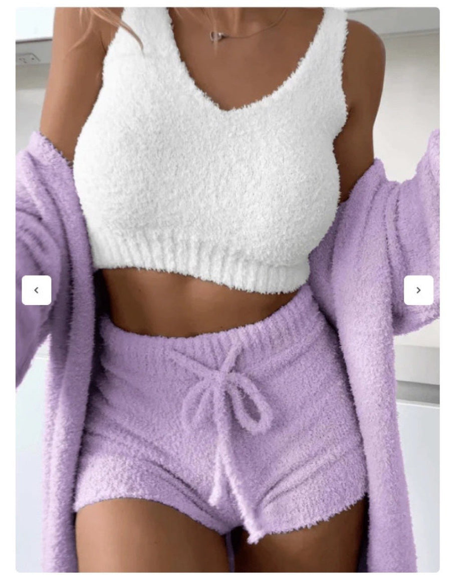 Eulalia Shorts in Purple