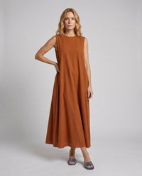 Eva Airy Linen Maxi Dress