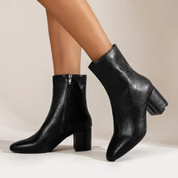 Eva Elegant Boots in Black