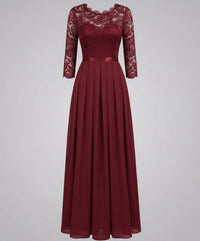Eva Elegant Lace Dress