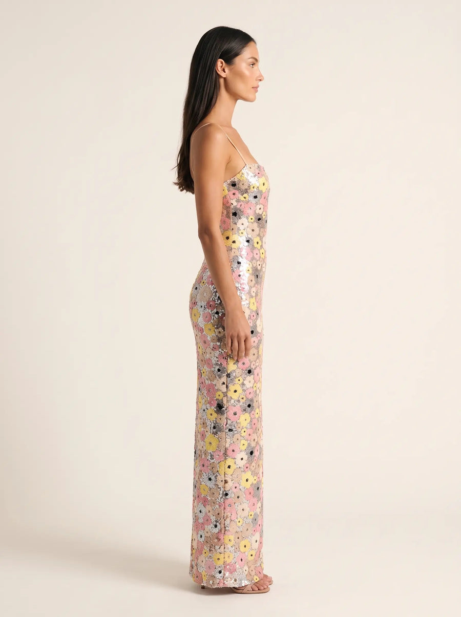 EVA MAXI DRESS side