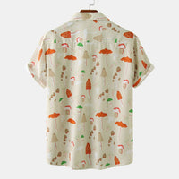 Eva Relaxed Shirt with Short Sleeve in As Shown