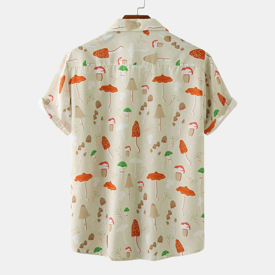 Eva Relaxed Shirt with Short Sleeve in As Shown