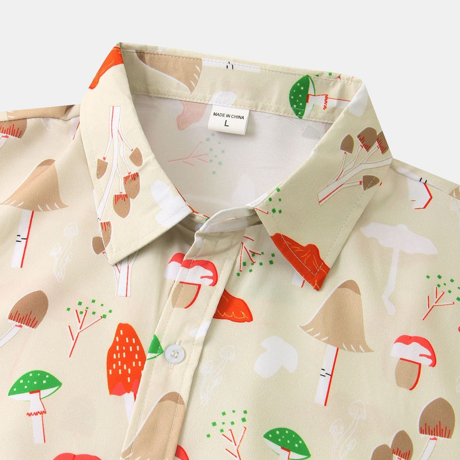 Eva Relaxed Shirt with Short Sleeve in As Shown