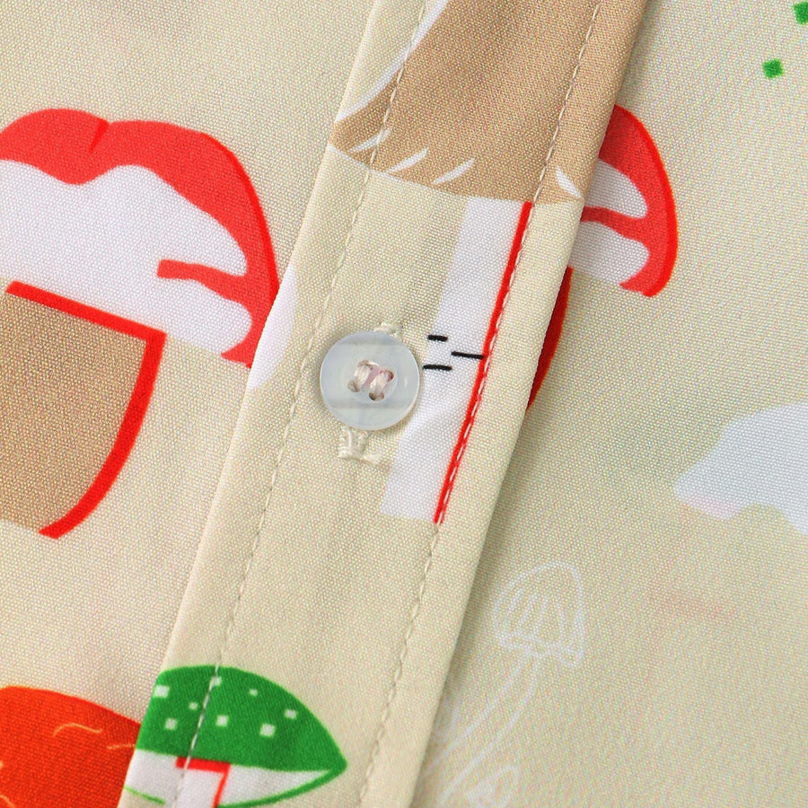 Eva Relaxed Shirt with Short Sleeve in As Shown