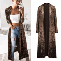 Eva Velour Coat