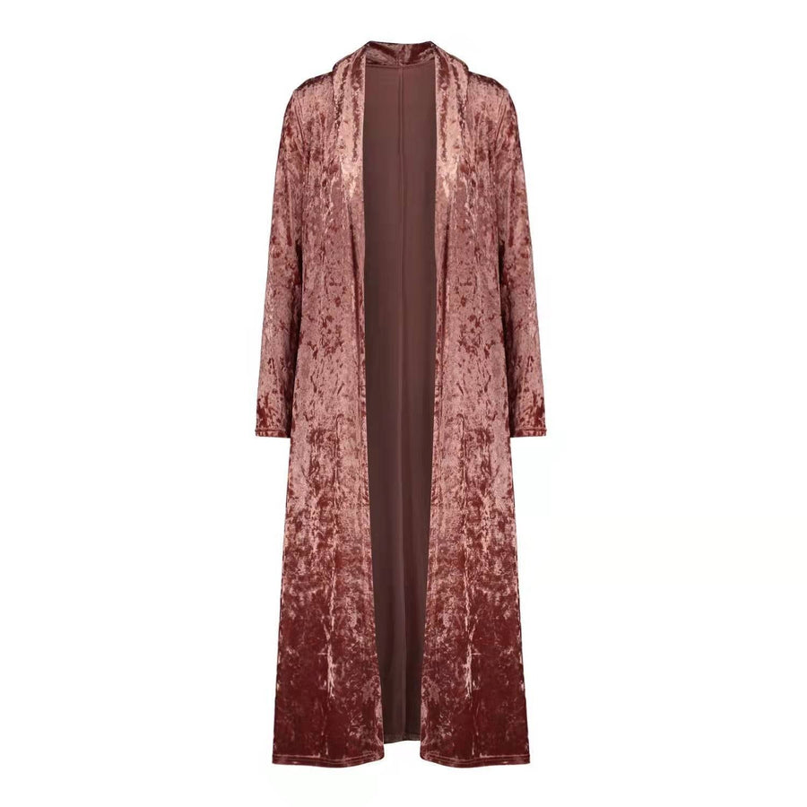 Eva Velour Coat