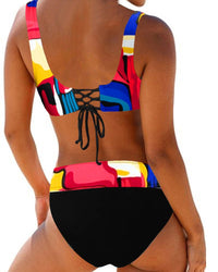 Eva™ Cheerful Colorful Bikini in Multicolor