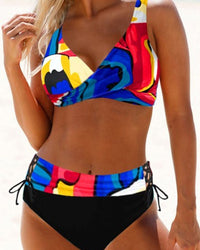 Eva™ Cheerful Colorful Bikini in Multicolor