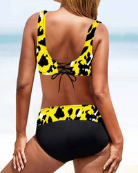 Eva™ Cheerful Colorful Bikini in Yellow