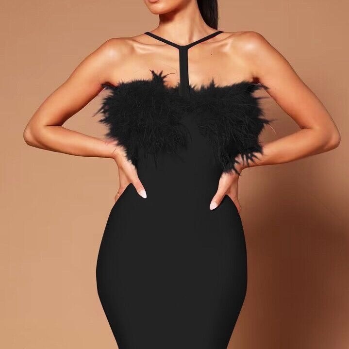 Evelina Dress in Black