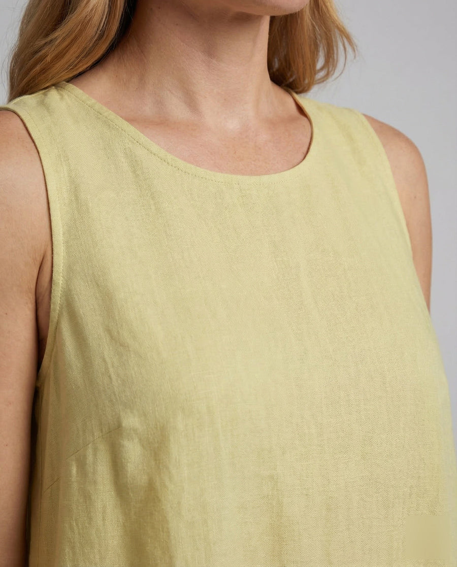 Evelina Linen Dress