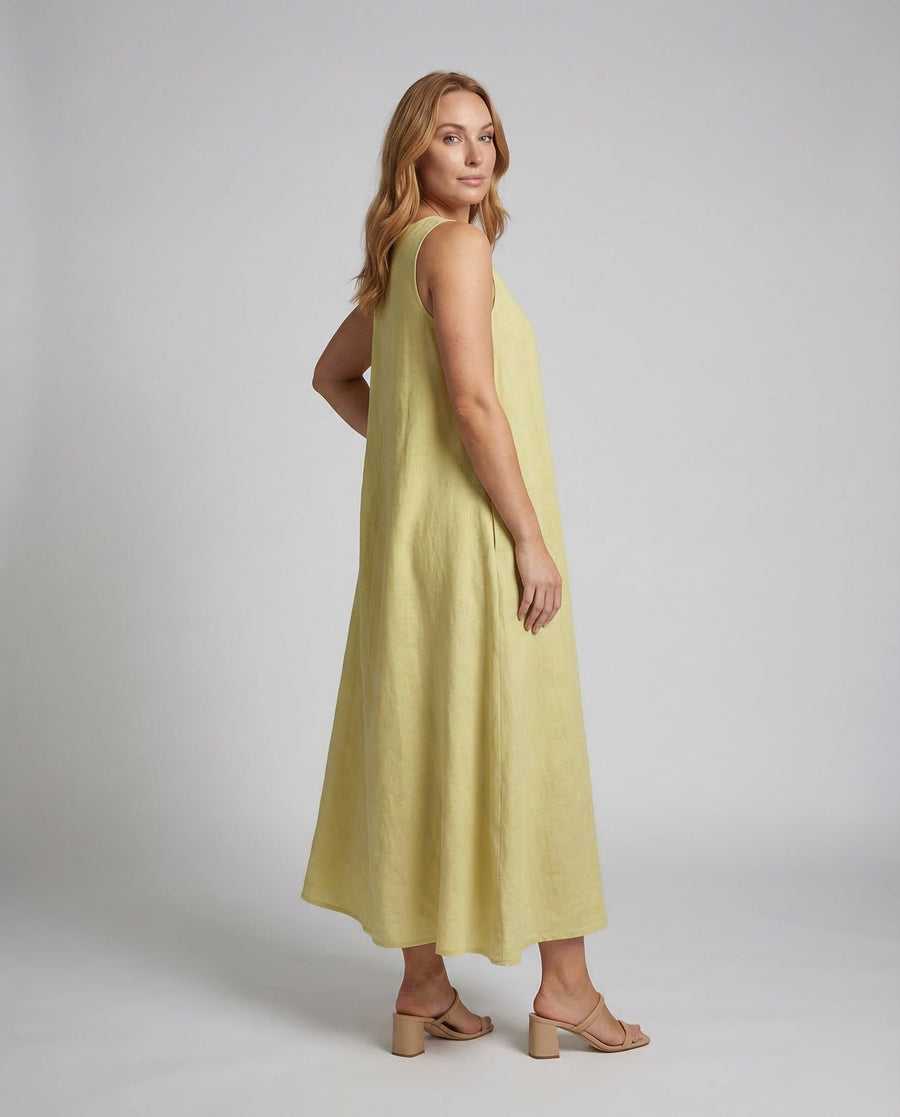 Evelina Linen Dress