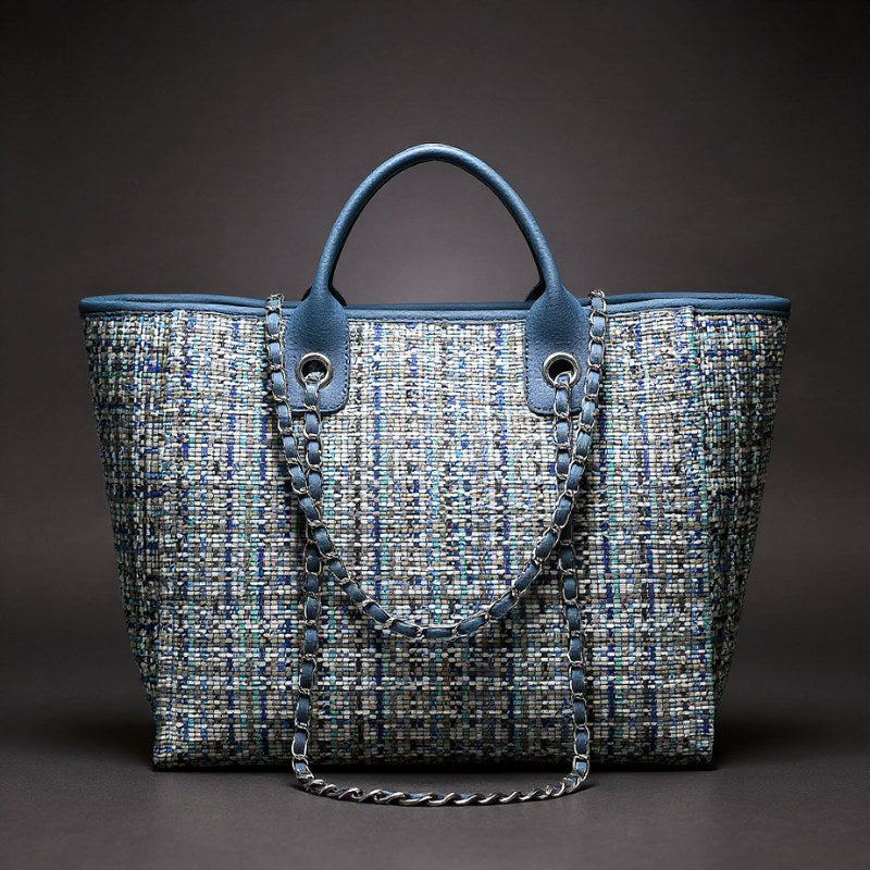 Evelynn Everyday Tote in Ocean Blue