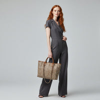 Evelynn Everyday Tote in Sienna Brown